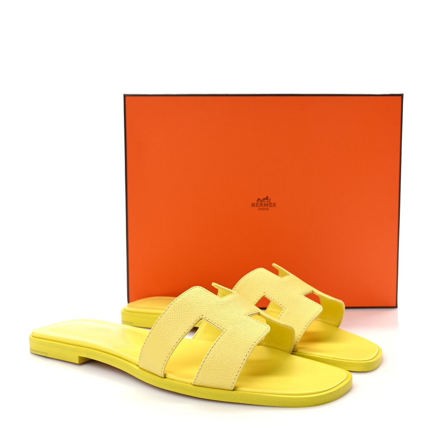 Epsom Oran Sandals 40 Jaune Pollen