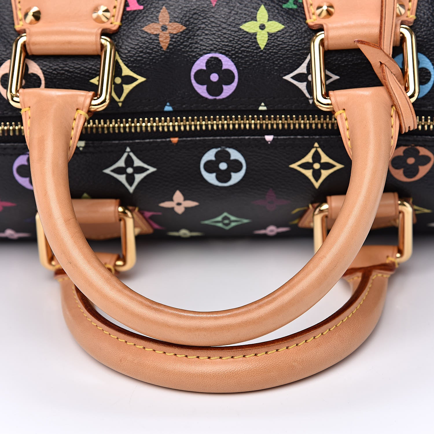 Louis Vuitton Monogram Multicolor Speedy 30 Black 10 of 13