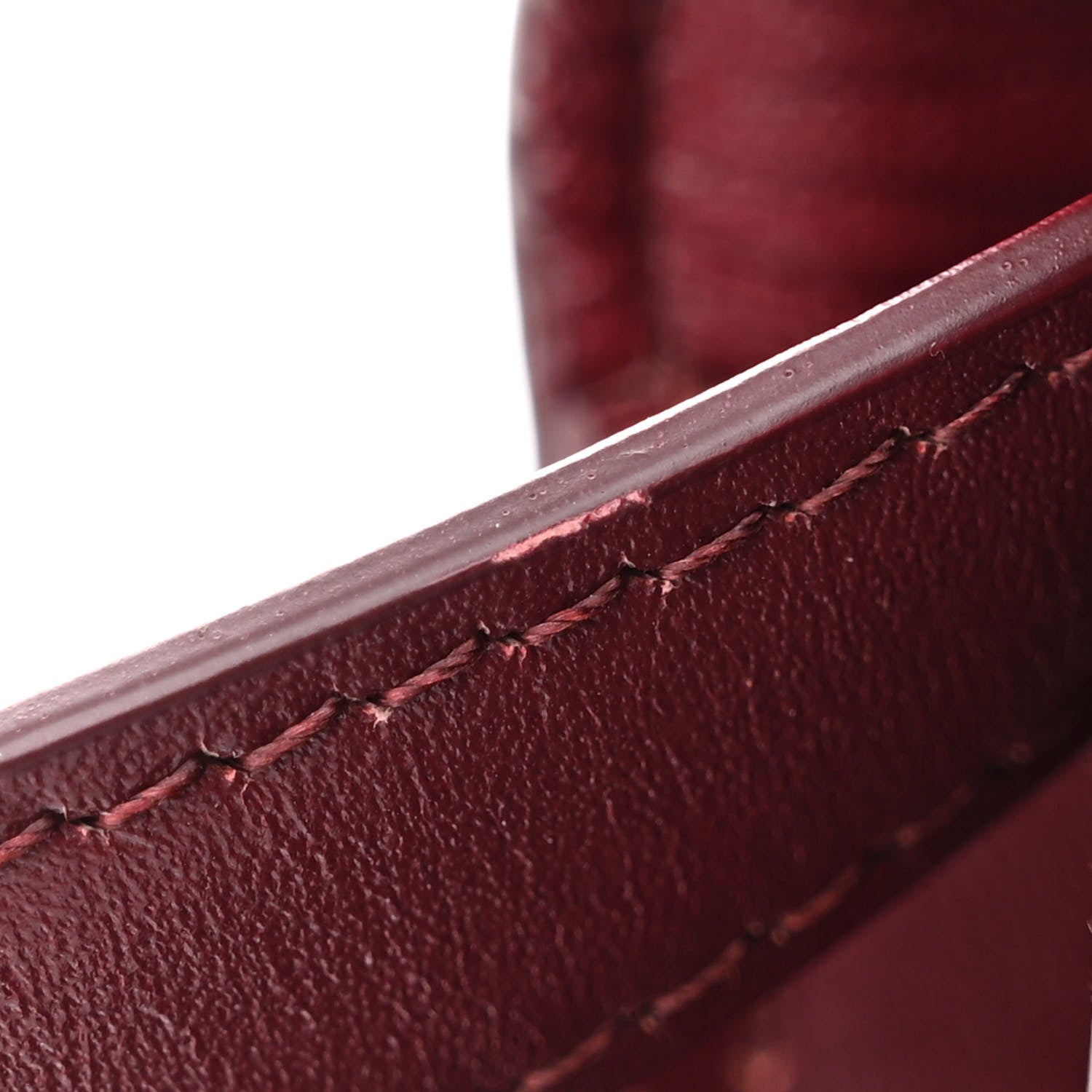 Celine Box Calfskin Medium Classic Box Flap Bag Burgundy 12 of 15