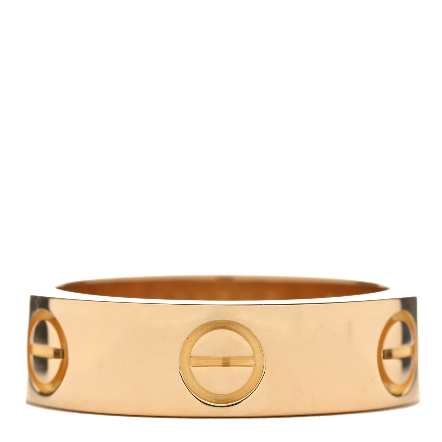 18K Yellow Gold 5.5mm LOVE Ring 53 6.25
