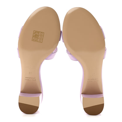 Hermes Epsom Oasis Sandals 35 Violet Amethyste 6 of 10