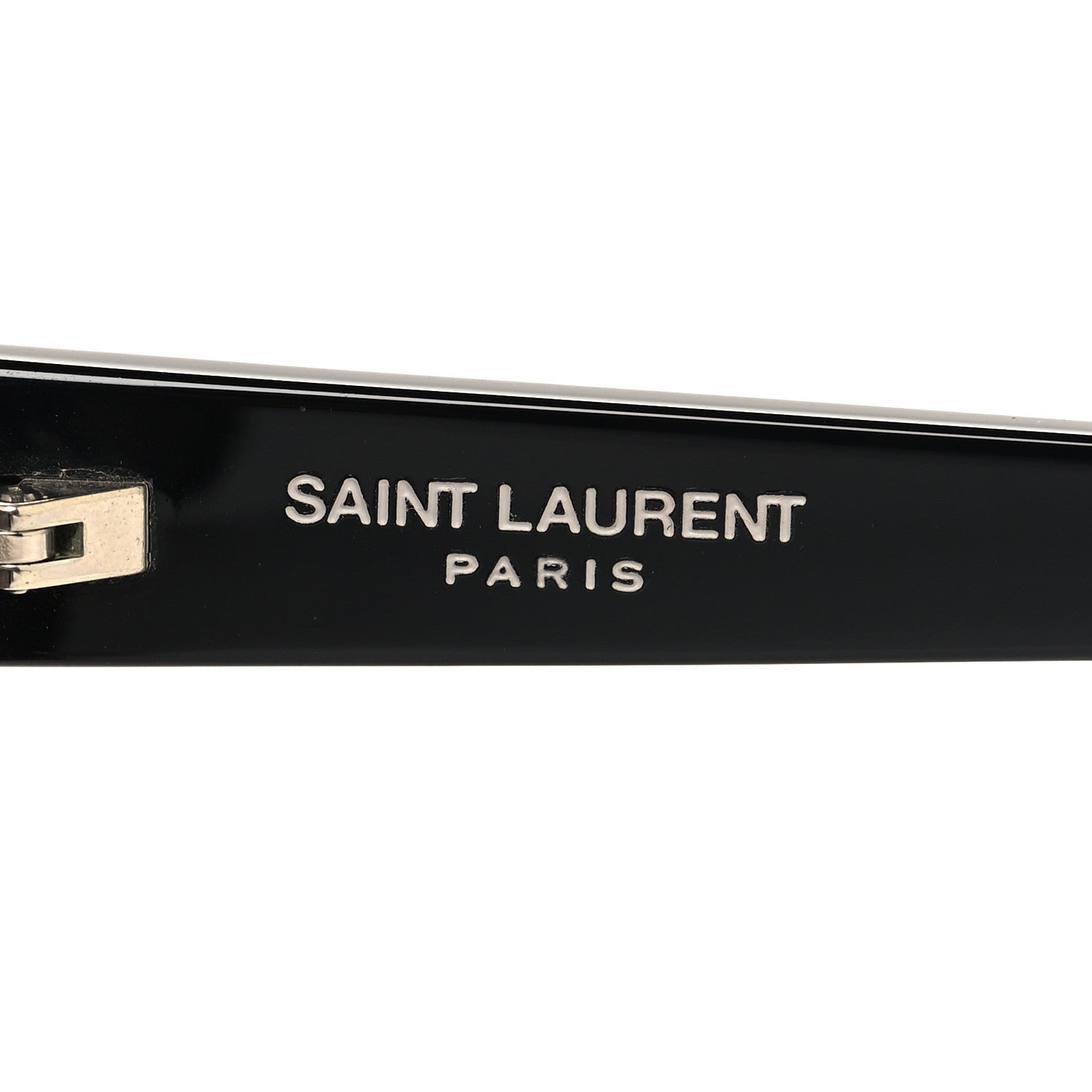 Saint Laurent Acetate Mica Cat Eye Sunglasses SL 276 Black 6 of 8