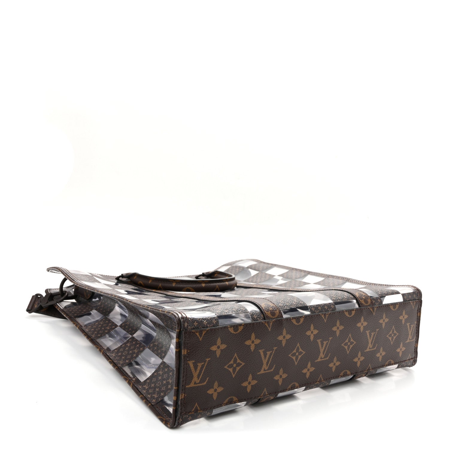 Louis Vuitton PVC Monogram Chess Sac Plat 4 of 10