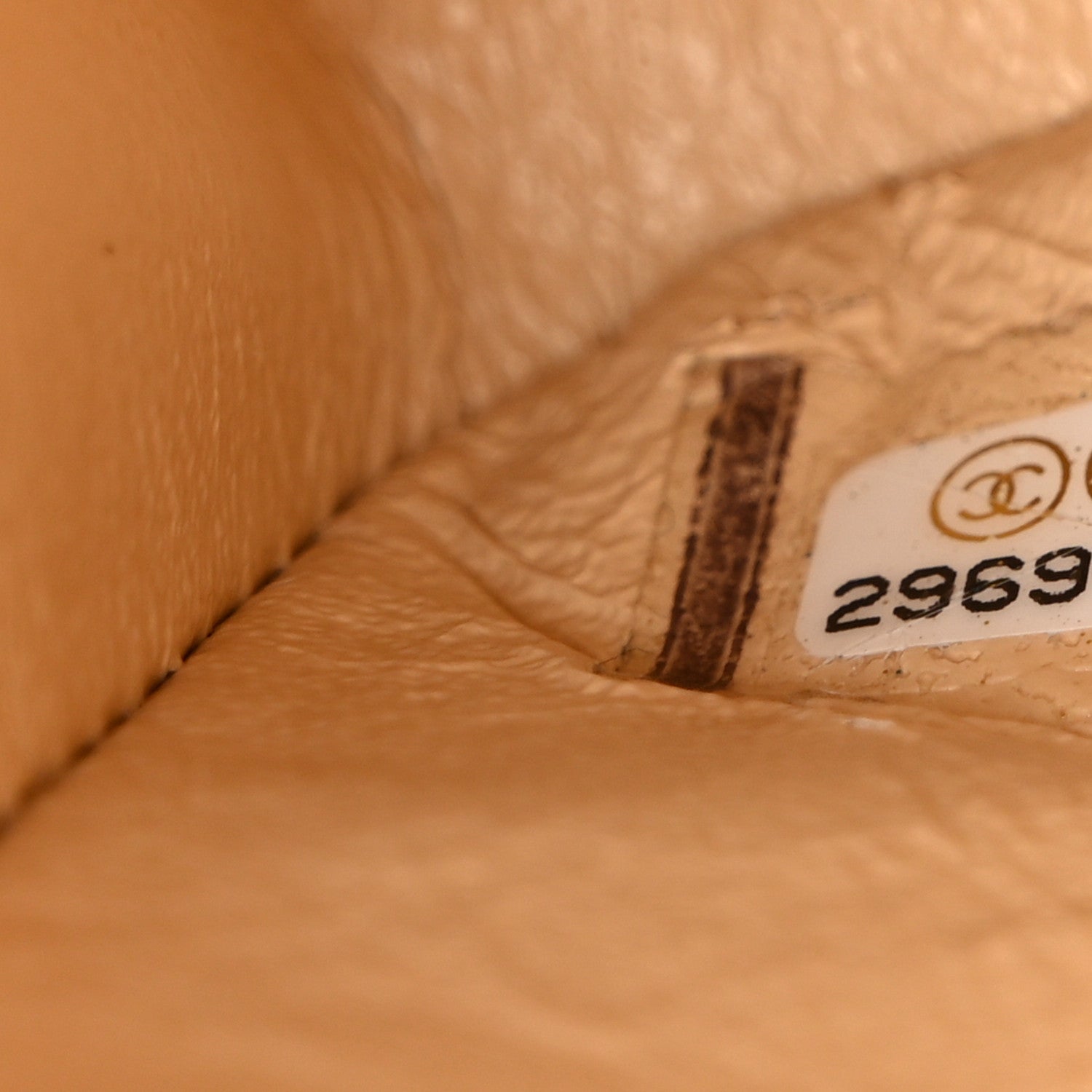 Chanel Lambskin Quilted Medium Double Flap Beige 7 of 12