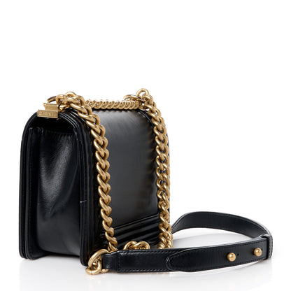 Chanel Calfskin Mini Boy Flap Black 3 of 10