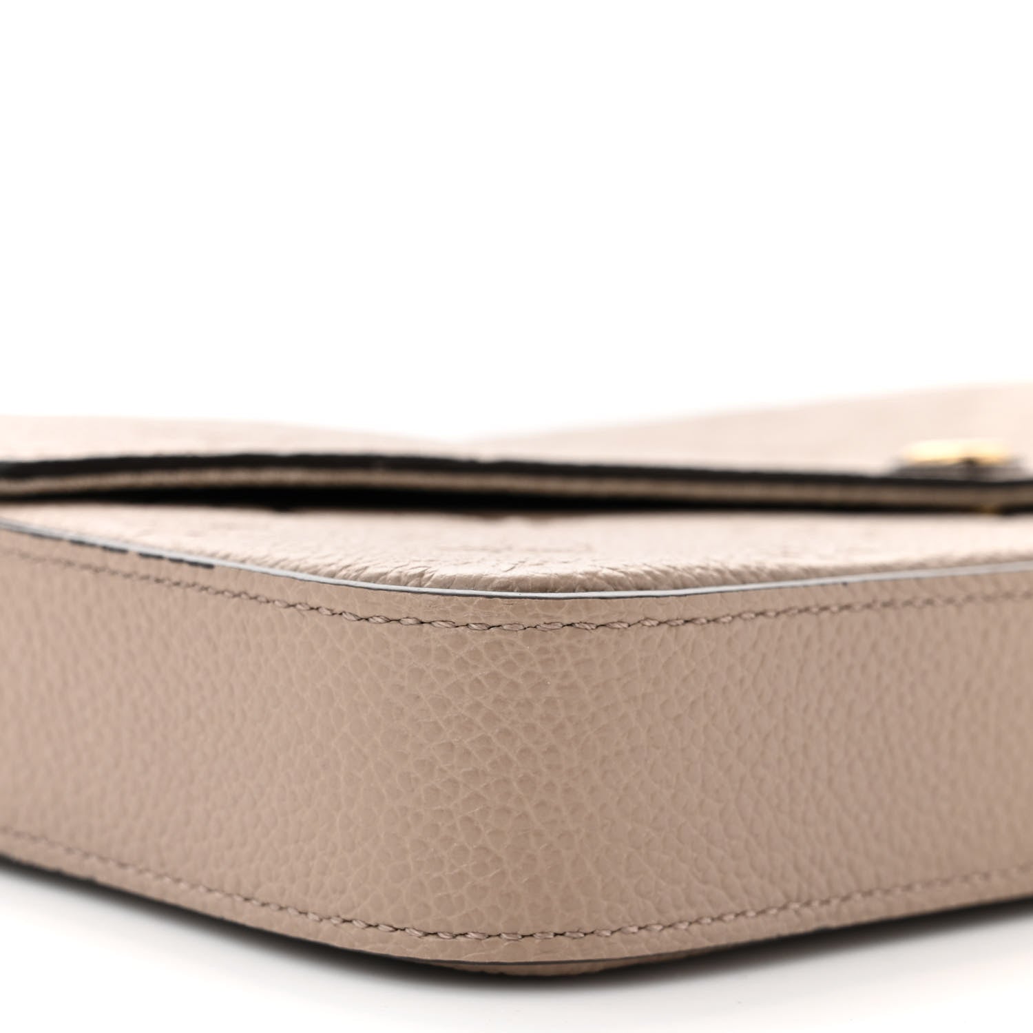 Louis Vuitton Empreinte Pochette Felicie Chain Wallet Tourterelle 9 of 11