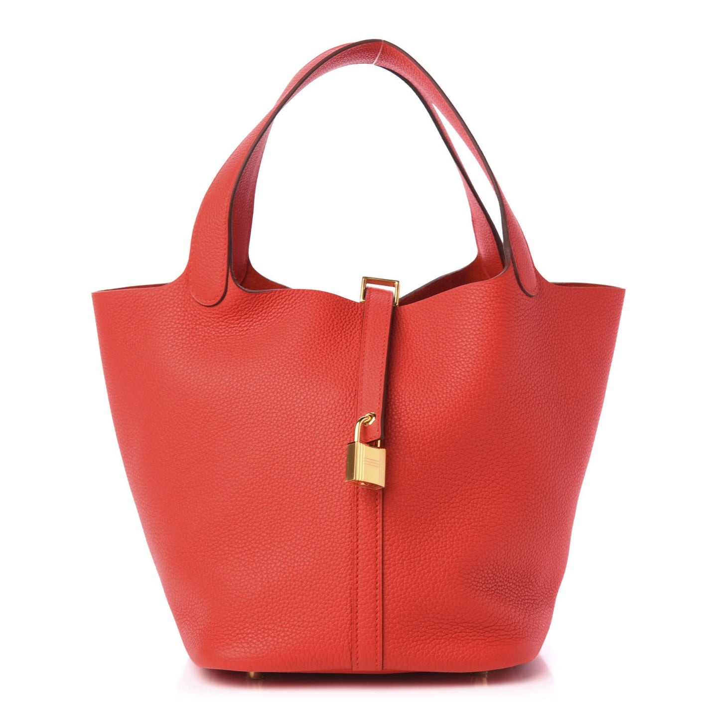 Taurillon Clemence Picotin Lock 22 MM Rouge De Coeur