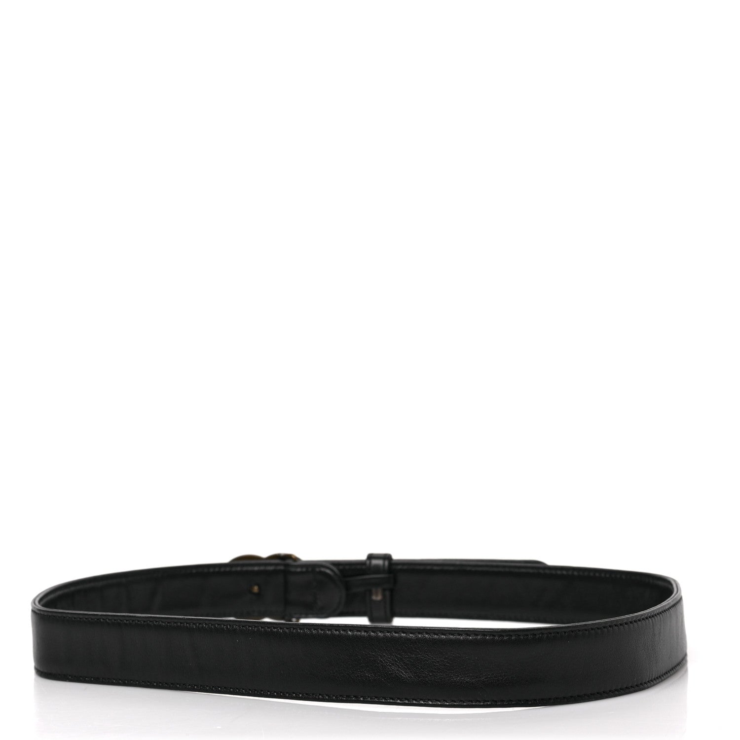 Chanel Calfskin CC Turn Lock Belt 70 28 Black 2 of 3