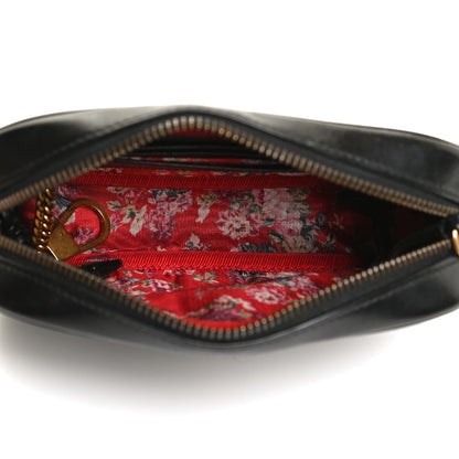 Gucci Calfskin Trapuntata Web Mini GG Shoulder Bag Black 5 of 12