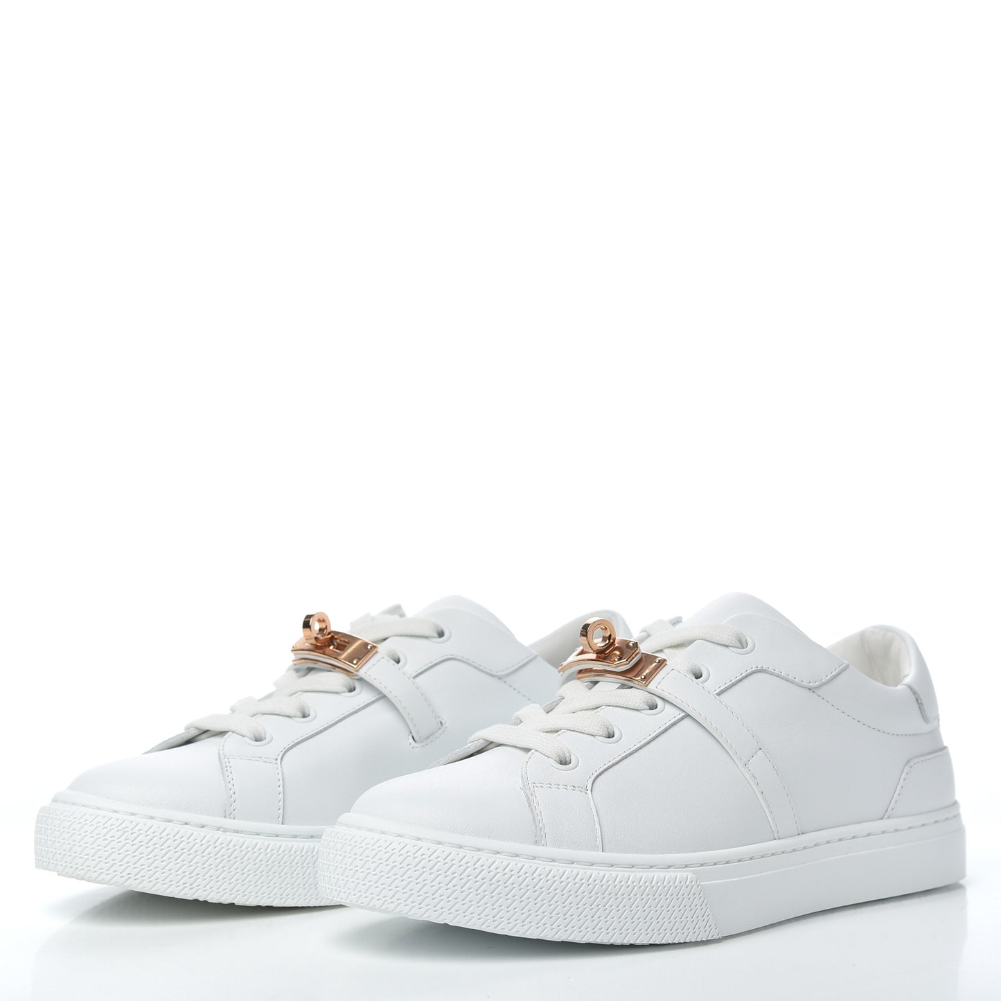 Calfskin Day Sneakers 36 White