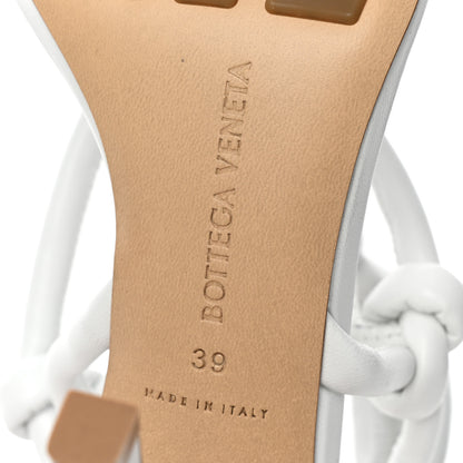 Bottega Veneta Nappa Dream Knotted Sandals 39 White 6 of 8