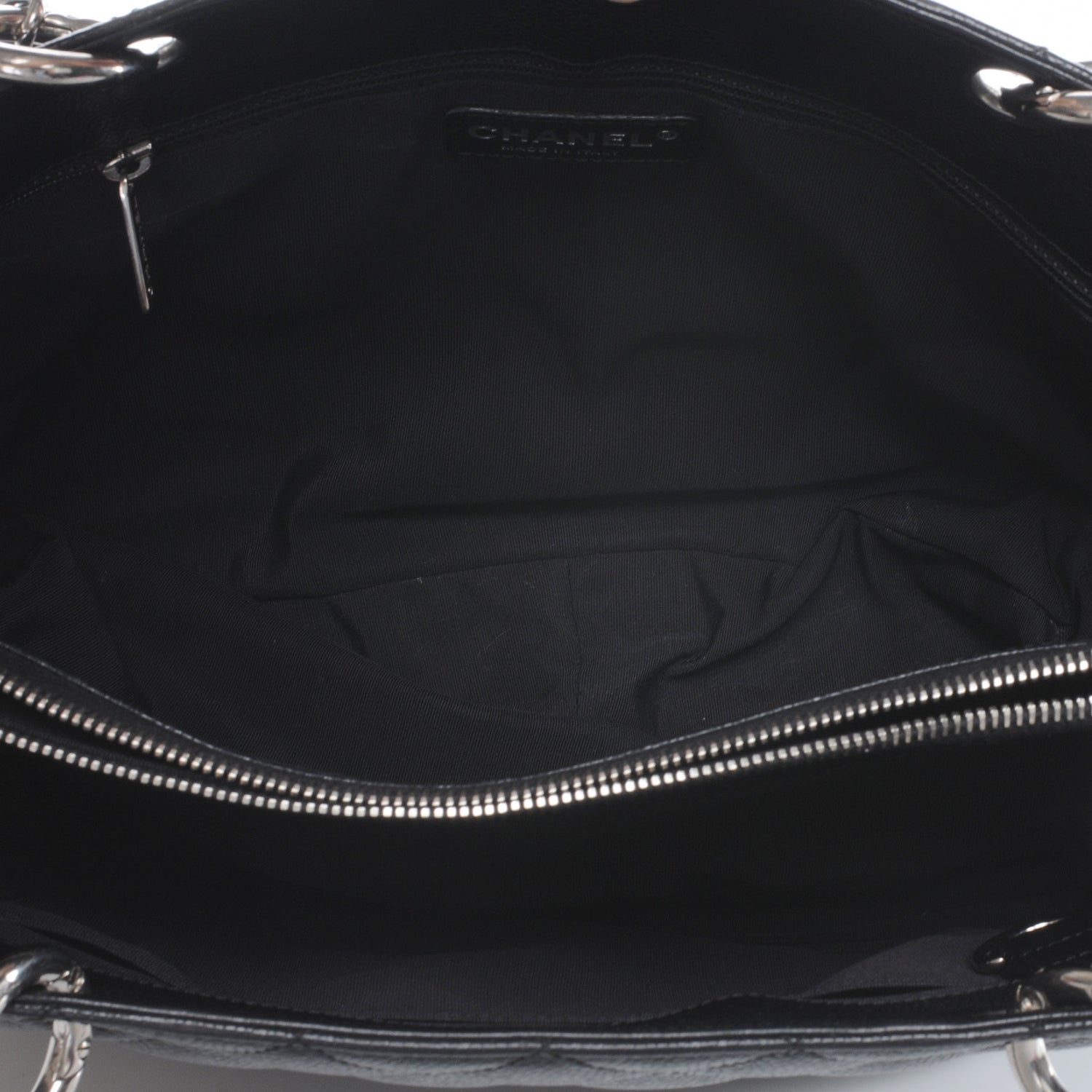 Chanel Caviar Grand Shopping Tote GST Black 5 of 7