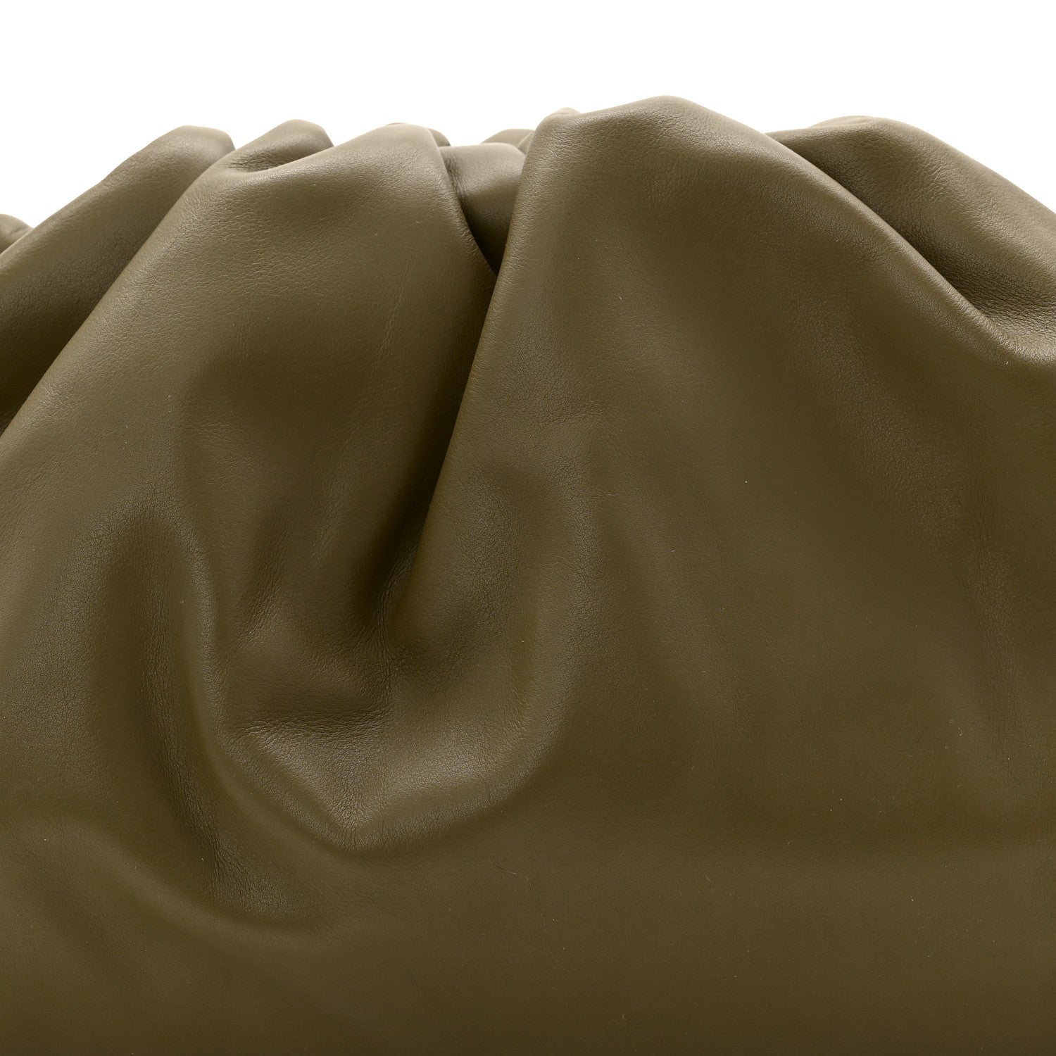 Bottega Veneta Smooth Butter Calf The Pouch Oversized Clutch Mud 8 of 10