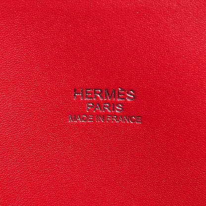Hermes Taurillon Clemence Bolide 31 Rouge Garance 5 of 16