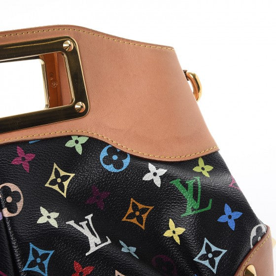Louis Vuitton Monogram Multicolor Judy GM Black 12 of 18