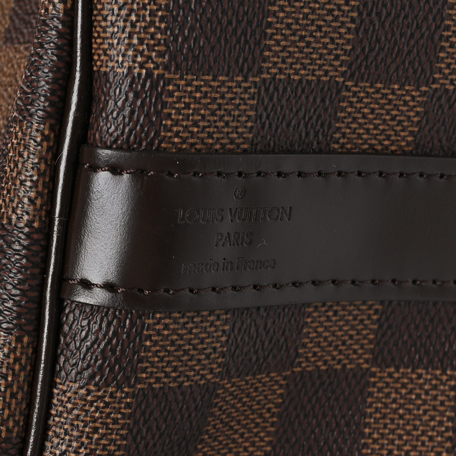 Louis Vuitton Damier Ebene Keepall Bandouliere 55 7 of 11