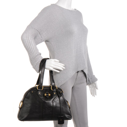 Saint Laurent Leather Medium Muse Brown 2 of 10