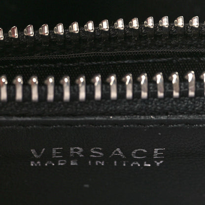 Versace Nappa Quilted Virtus Mini Shoulder Bag Black 5 of 8