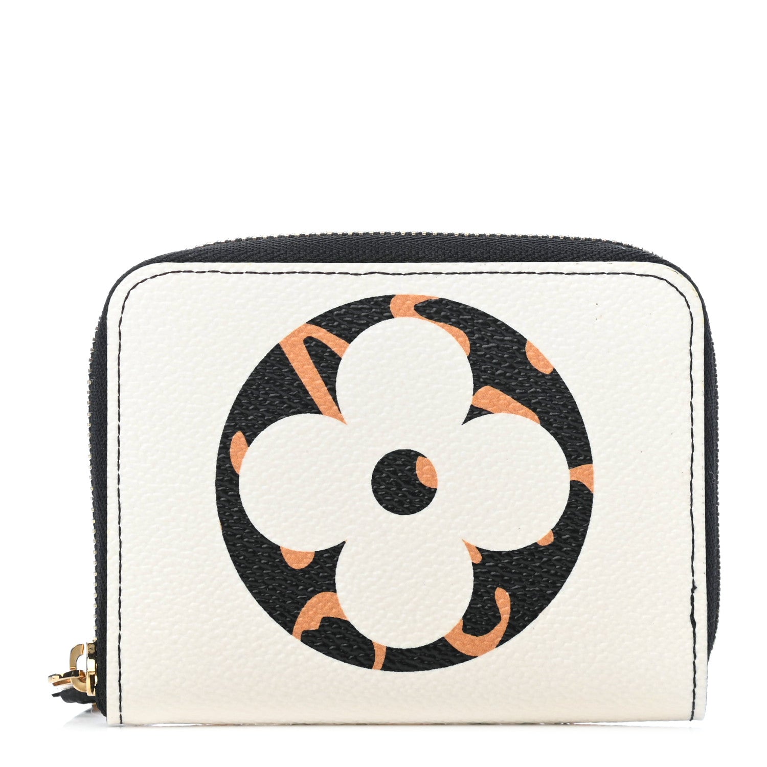 Louis Vuitton Monogram Giant Jungle Zippy Coin Purse Ivory 1 of 7