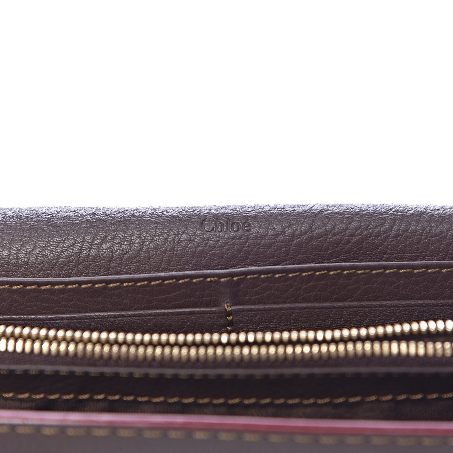 Calfskin Marcie Continental Flap Wallet Truffle
