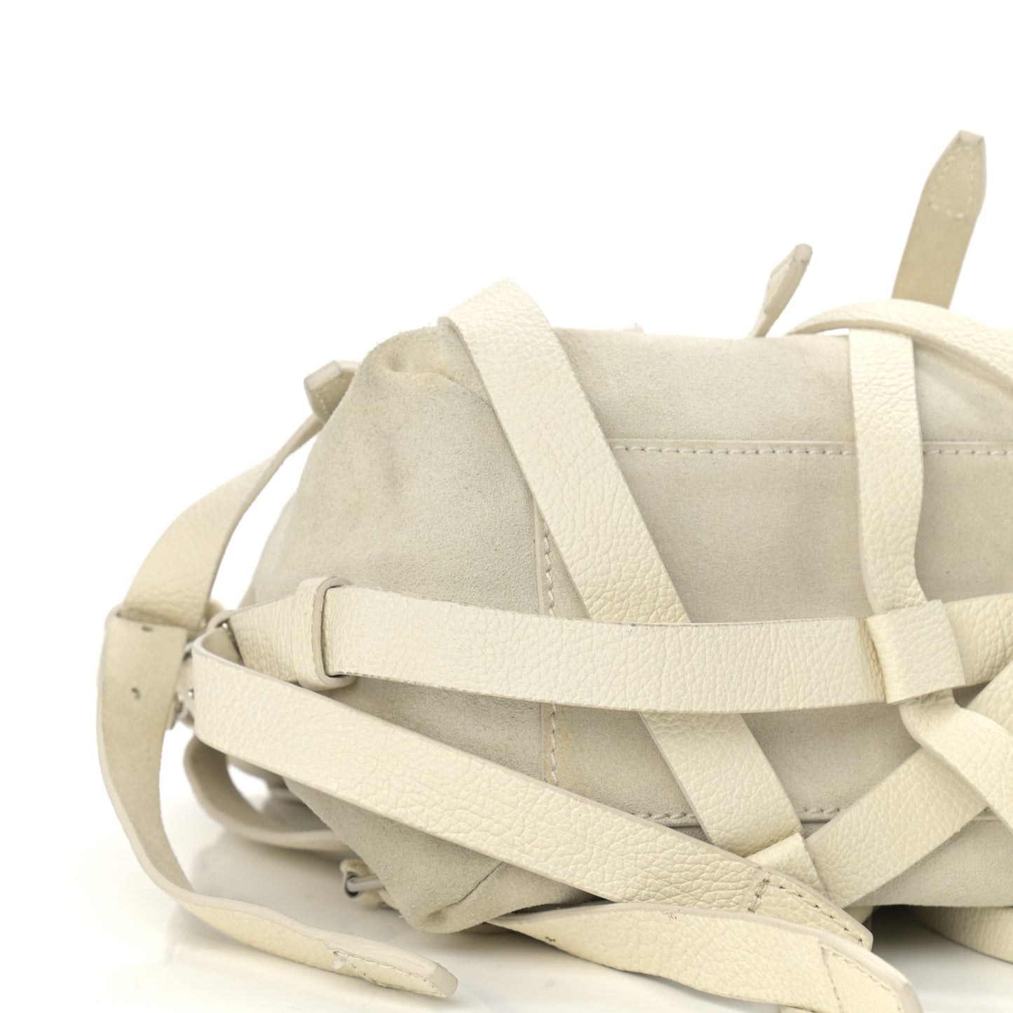 Calf Suede Kirsten Multi Strap Satchel