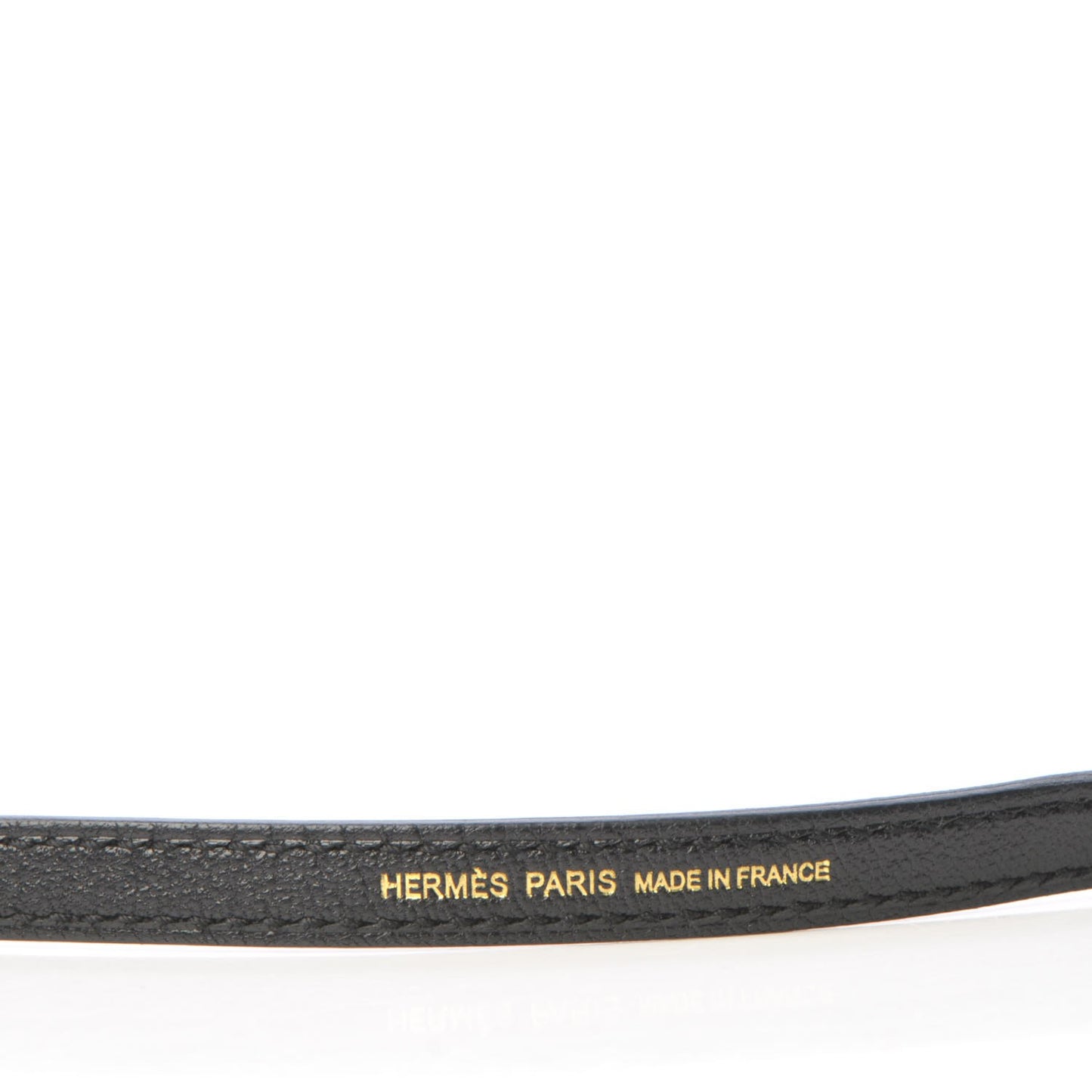 Chevre Chandra Mini Kelly Sellier 20 Black