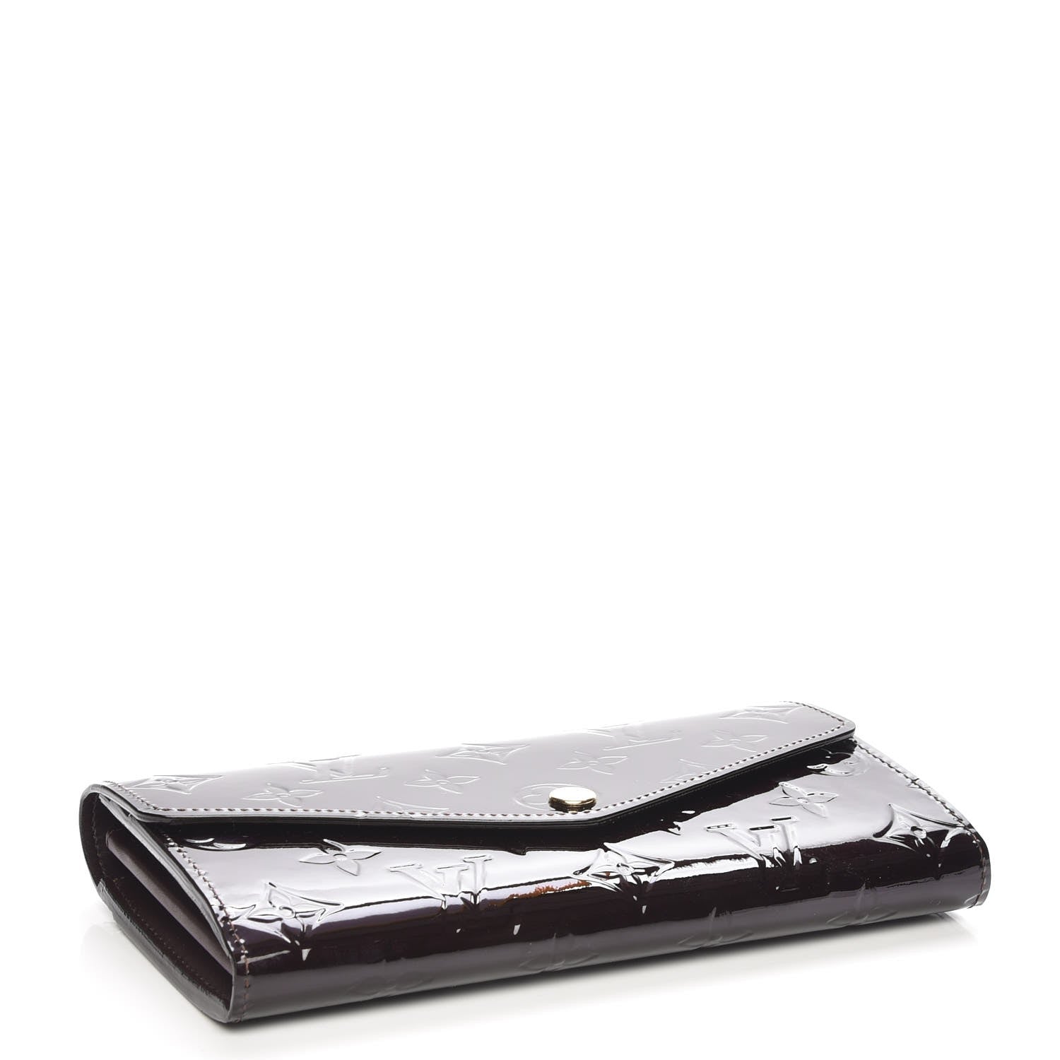 Louis Vuitton Vernis Sarah Wallet NM Amarante 4 of 7