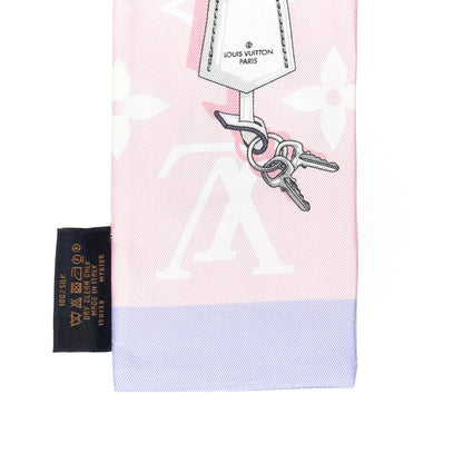 Louis Vuitton Silk Monogram Escale Confidential Bandeau Pink 4 of 4