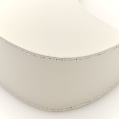 The Row Smooth Calfskin Half Moon Shoulder Bag New Ivory 9 of 9