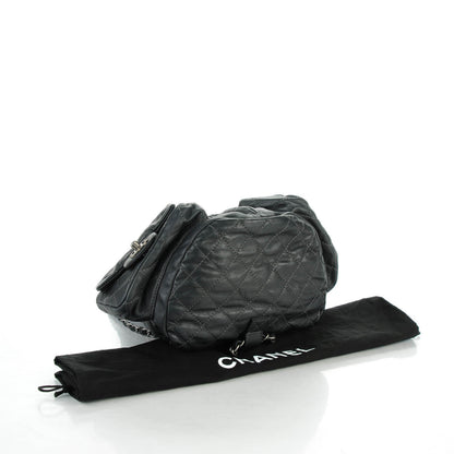 Chanel Calfskin Large Backpack Is Back Dark Grey 4 of 7