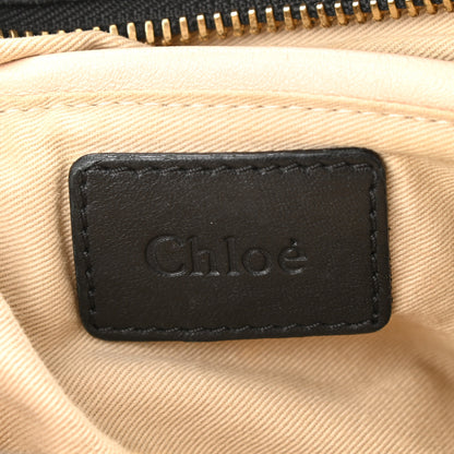 Chloe Calfskin Medium Military Paraty Black 5 of 18