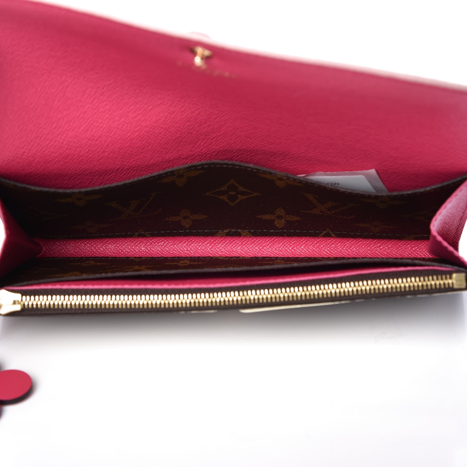 Louis Vuitton Monogram Bloom Flower Emilie Wallet 5 of 8