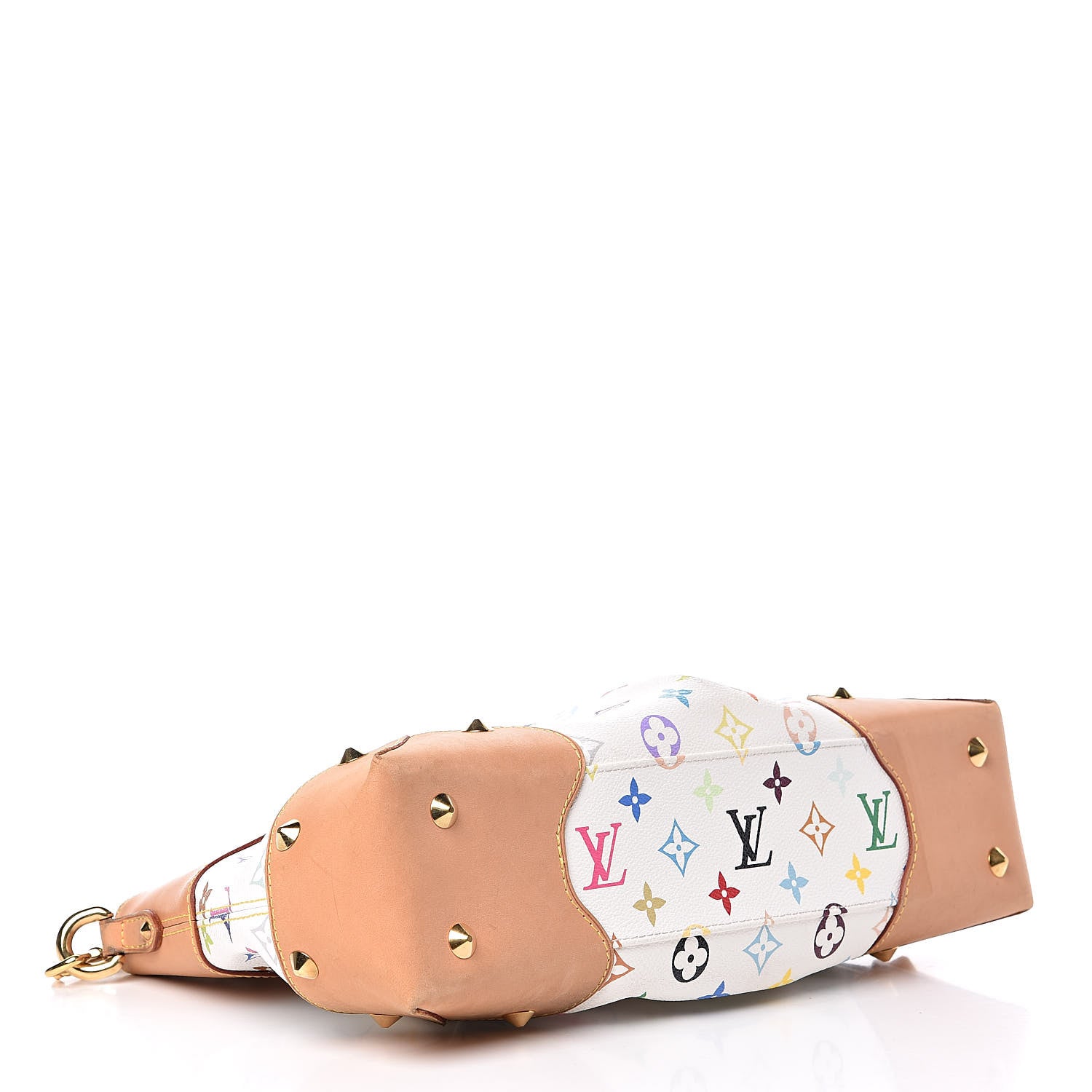 Louis Vuitton Monogram Multicolor Judy MM White 4 of 16