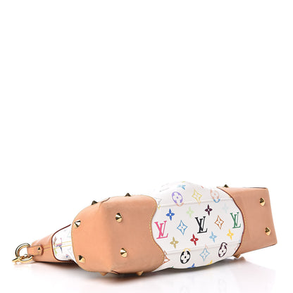 Louis Vuitton Monogram Multicolor Judy MM White 4 of 16