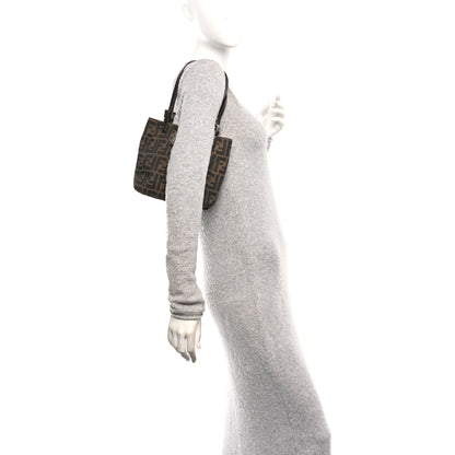 Fendi Zucca Shoulder Bag Tobacco 2 of 10