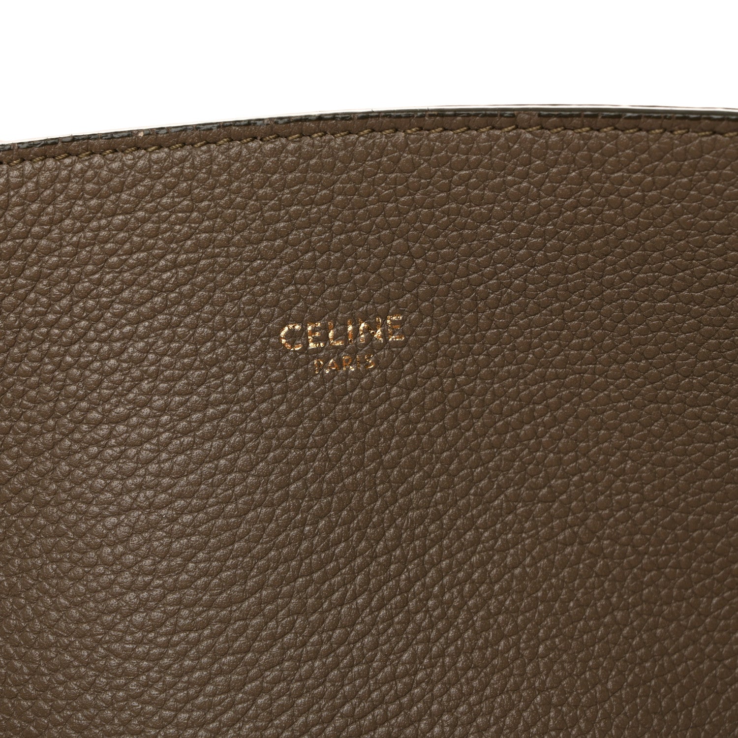 Celine Soft Grained Calfskin Small Belt Cabas Phantom Taupe 6 of 11