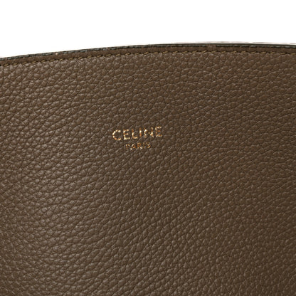 Celine Soft Grained Calfskin Small Belt Cabas Phantom Taupe 6 of 11