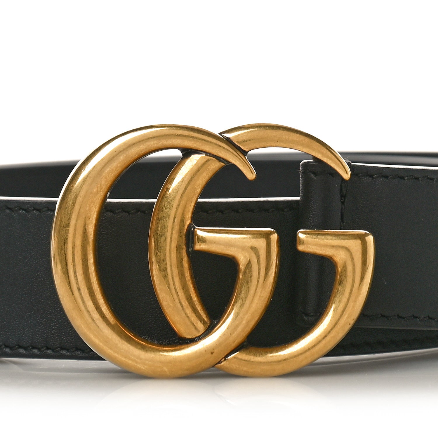 Gucci Calfskin Double G 30mm Belt 75 30 Black 11 of 12