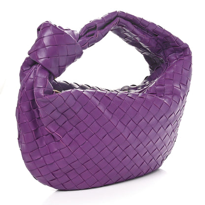 Bottega Veneta Nappa Intrecciato Teen Jodie Hobo Eggplant 3 of 10