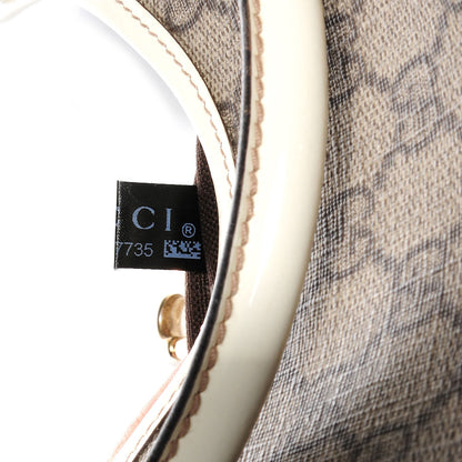 Gucci GG Plus Monogram Small Joy Shoulder Bag Off White 8 of 9