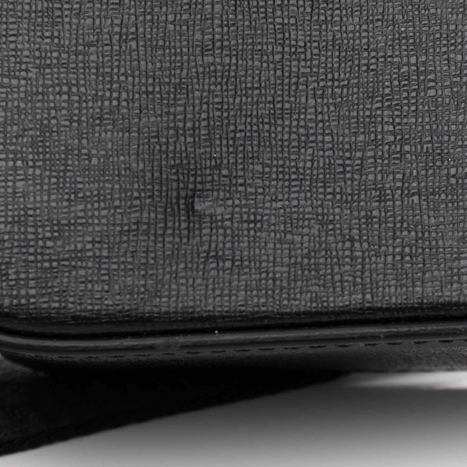 Off-White Saffiano Striped Baby Flap Black White 12 of 13