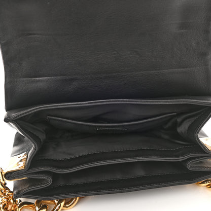 Versace Nappa Palazzo Sultan Shoulder Bag Black 5 of 7