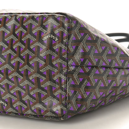 Goyard Goyardine Saint Louis Claire Voie PM Black Violet 10 of 17