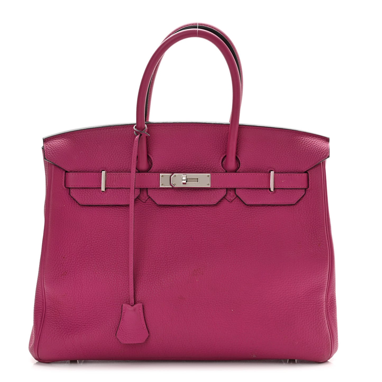 Togo Birkin 35 Rose Pourpre