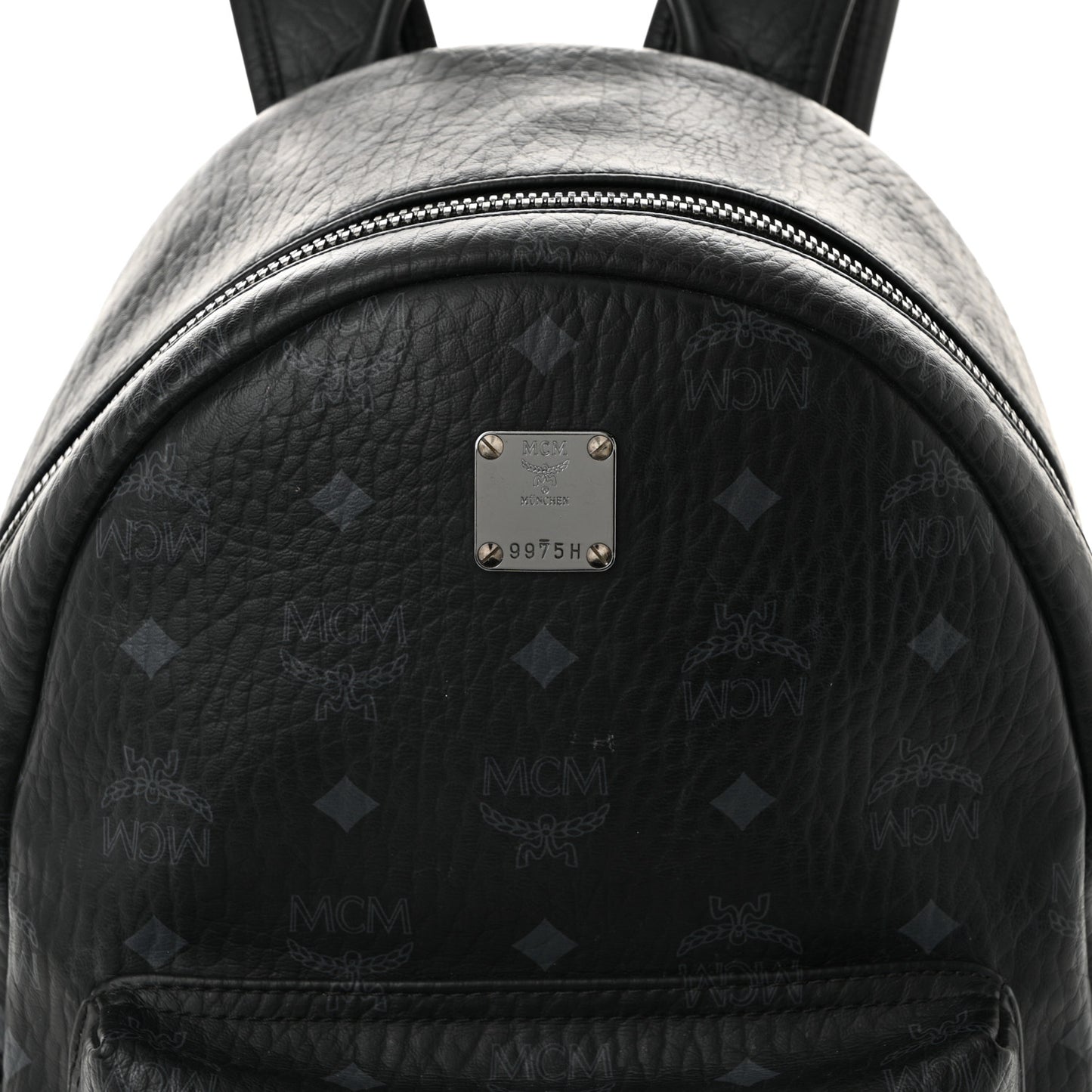 Visetos Small Side Stud Stark Backpack Black