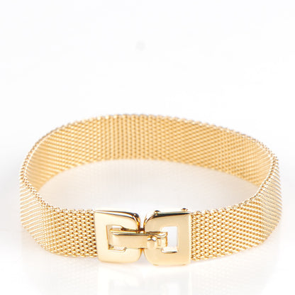 Tiffany 18K Yellow Gold Somerset Bracelet 3 of 5