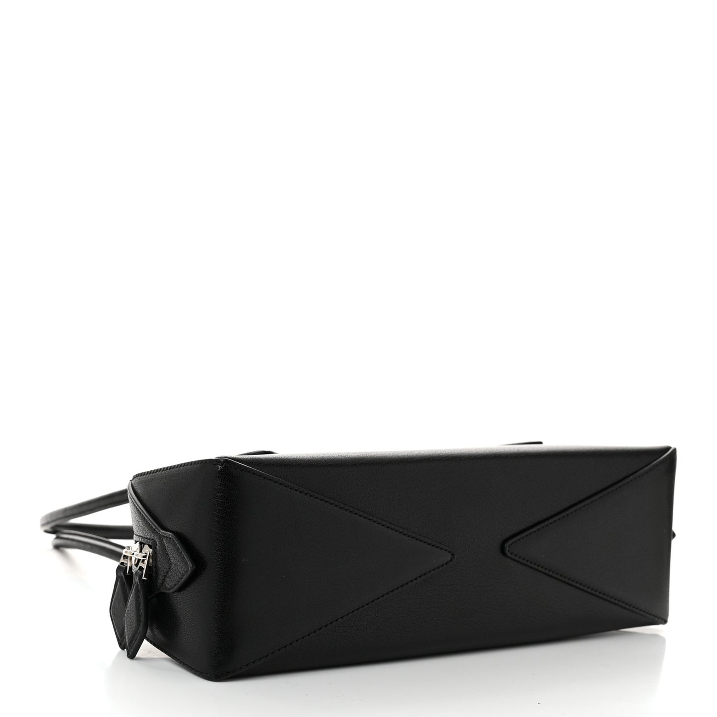Goatskin Medium Le Teckel Bag Black