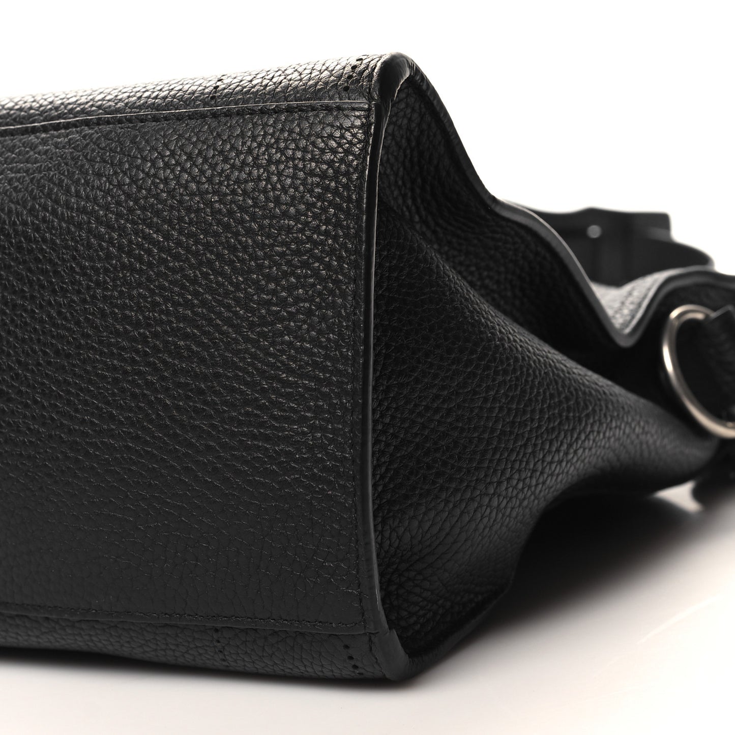 Veau Soyeux Perforated Blackout Hardware City Black