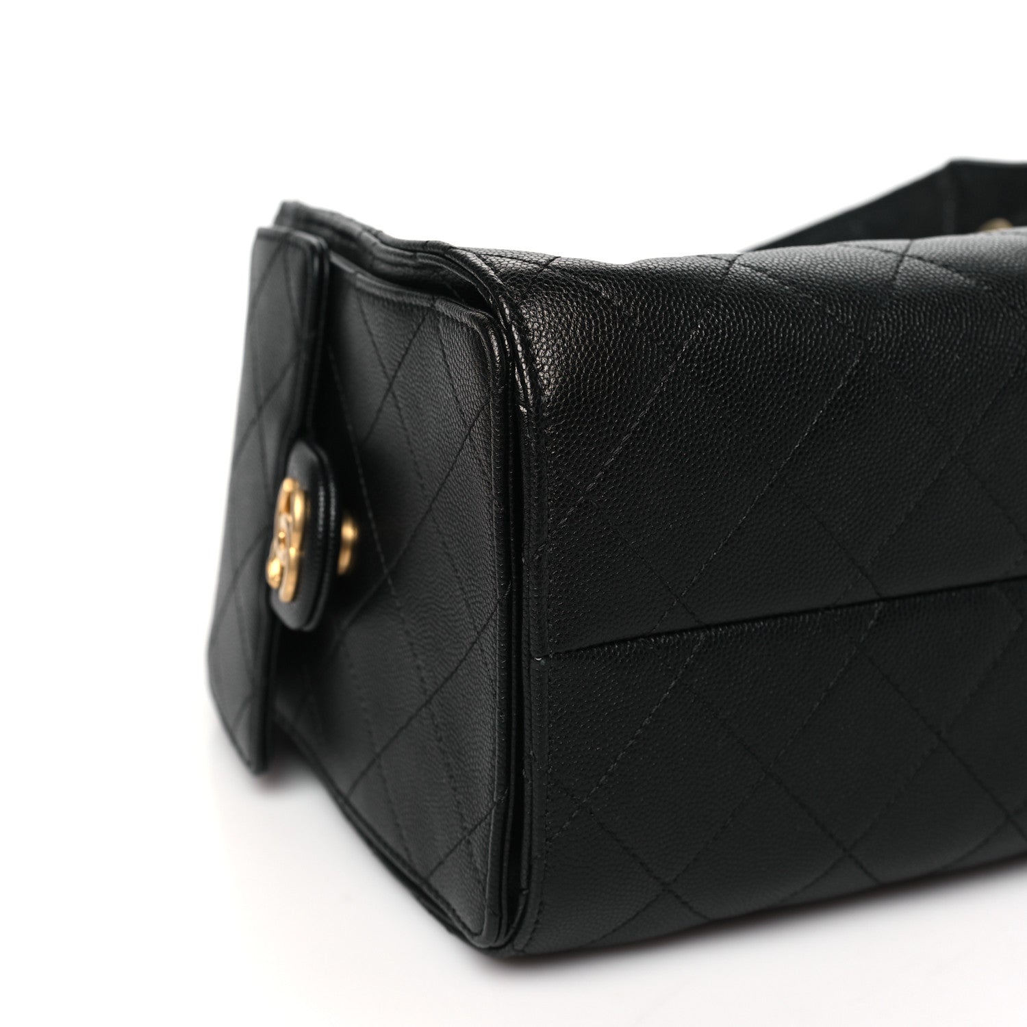 Chanel Caviar Quilted Small Chanel 25 Handbag Black 9 of 11