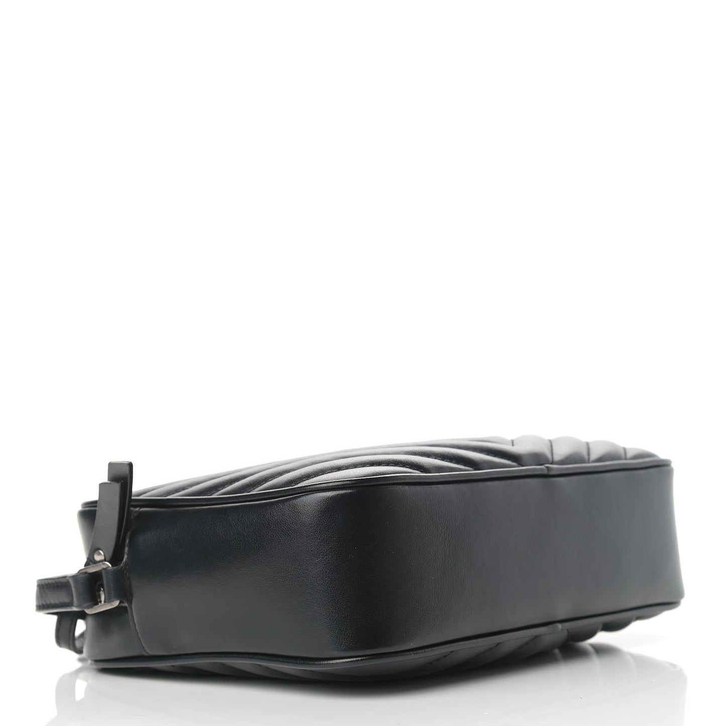 Calfskin Matelasse Monogram Lou Camera Bag Black